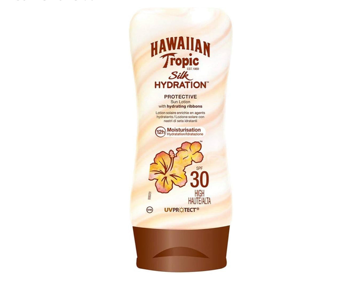 HAWAIIAN Tropic Silk Hydration Lozione Spf 30, 180 ml,
