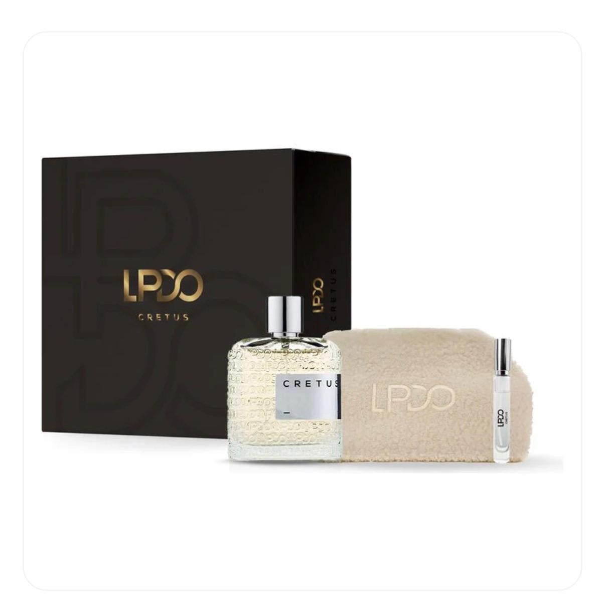 LPDO confezione regalo pochette +profumo +fiala profumo