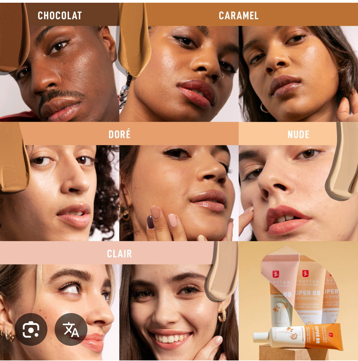 Erborian
Super BB Covering Care-Cream
BB cream per una pelle perfetta e uniforme confezione piccola