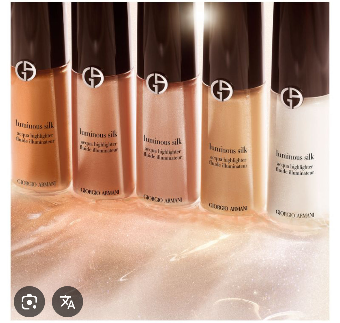ARMANI LUMINOUS SILK ACQUA HIGHLIGHTER