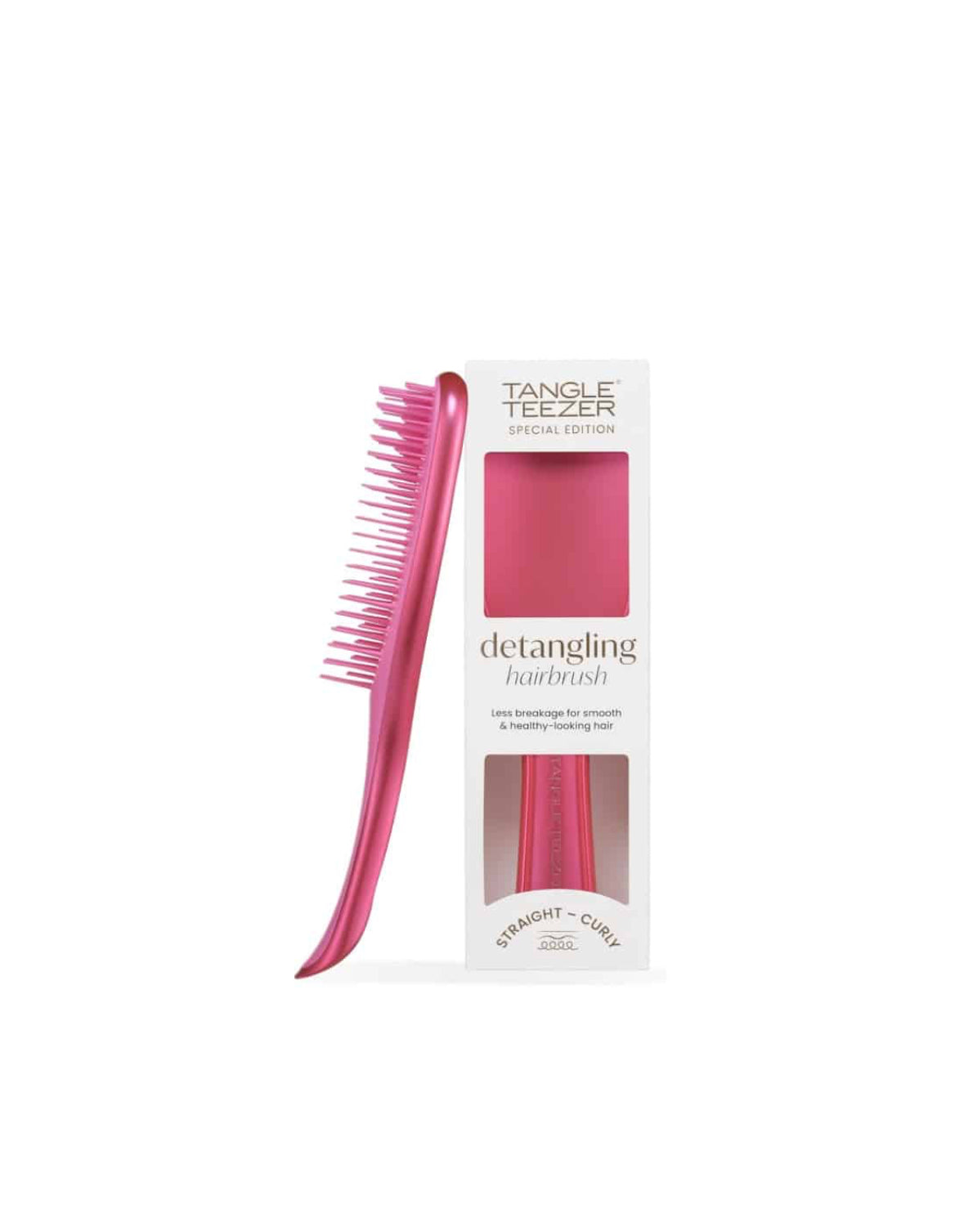 TANGLE TEEZER THE ULTIMATE DETANGLER BRUSH SPAZZOLA DISTRICANTE - CHROME AFTERPARTY PINK