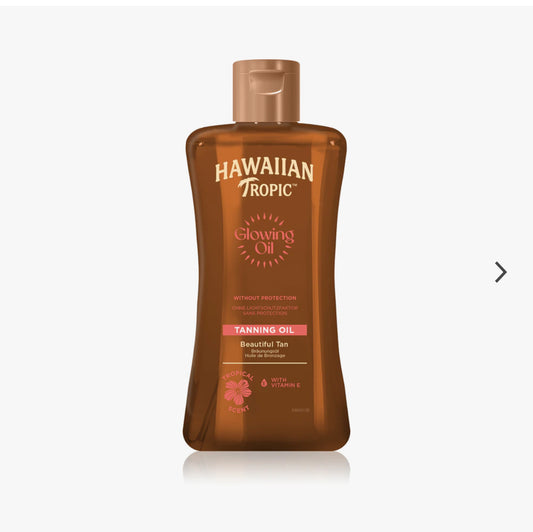 Hawaiian Tropic
Glowing Oil Tanning
olio corpo per prolungare la durata dell'abbronzatura