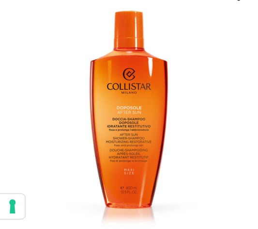 COLLISTAR
Doccia-Shampoo Doposole Idratante Restitutivo maxi size