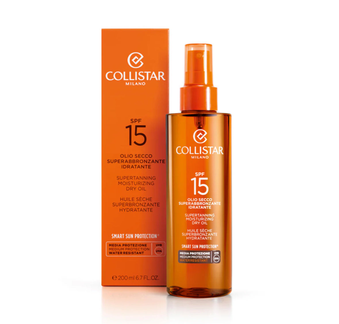 PROTEZIONI SOLARI
Olio Secco Superabbronzante Idratante SPF 15