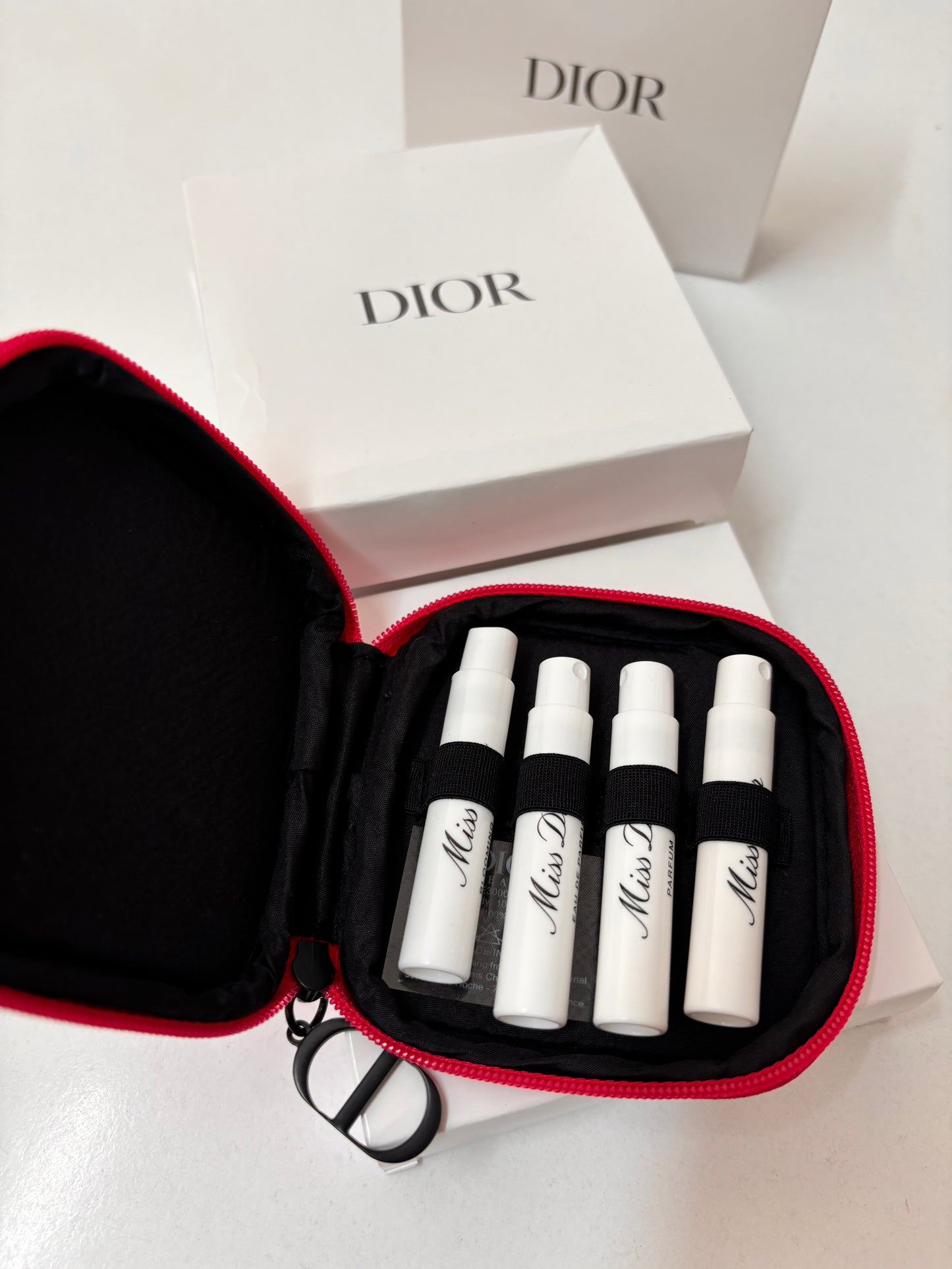 Dior beauty porta fiale + set fial viaggio