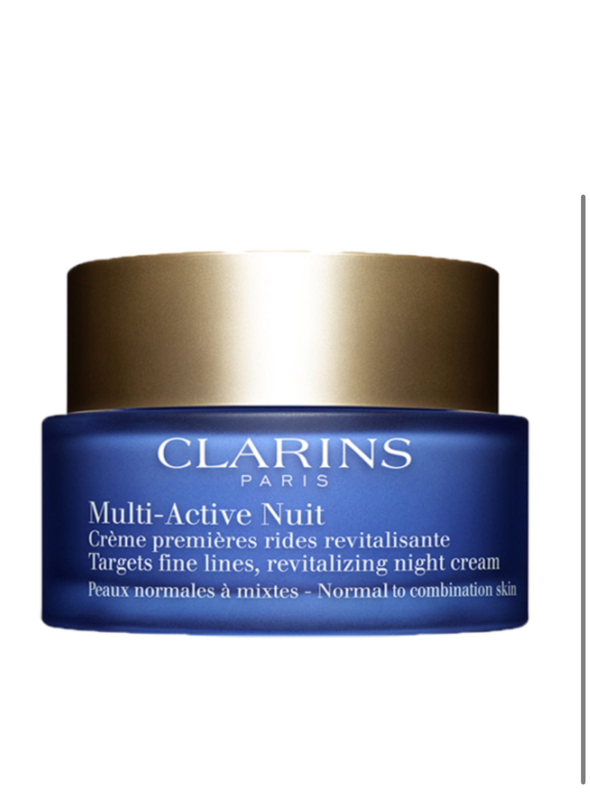 CLARINS crema notte contro le prime rughe rivitalizzante,pelle normale o mista