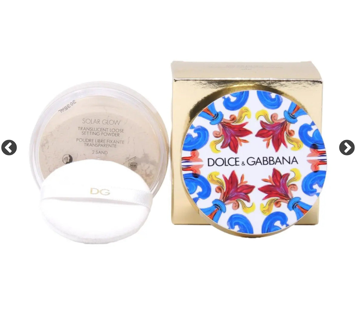 Dolce&Gabbana
Solar Glow Translucent Loose Setting Powder
cipria fissante