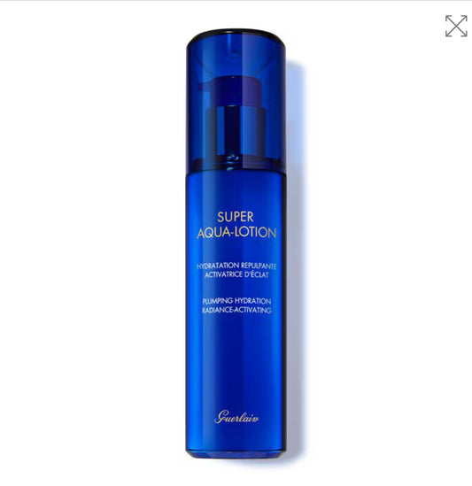 GUERLAIN SUPER AQUA-LOTION
LOZIONE
Idratazione dall’effetto rimpolpante, azione illuminante


Flacone Con Erogatore 150 ML(scatolo tester)