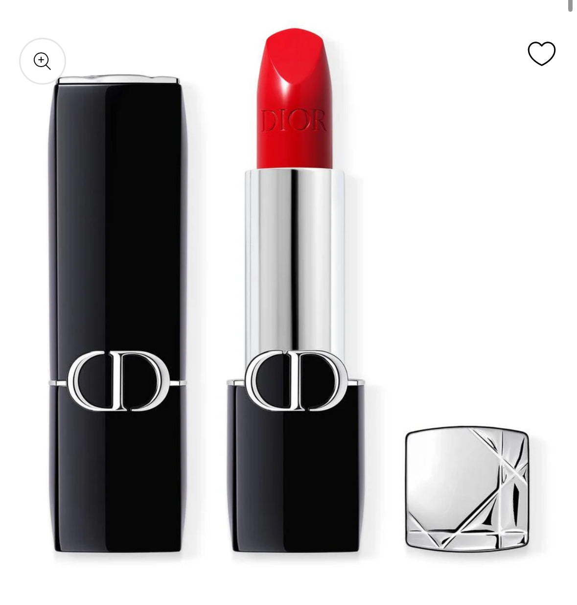 Rouge Dior
Rossetto comfort e lunga tenuta – trattamento floreale idratante
Rossetto