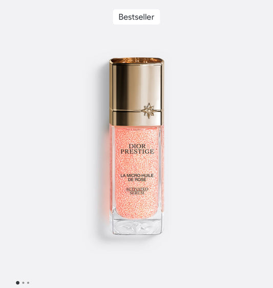 Dior Prestige La Micro-Huile de Rose Activated Serum
Siero micronutriente riparatore d’eccezione 50 ml(scatolo tester