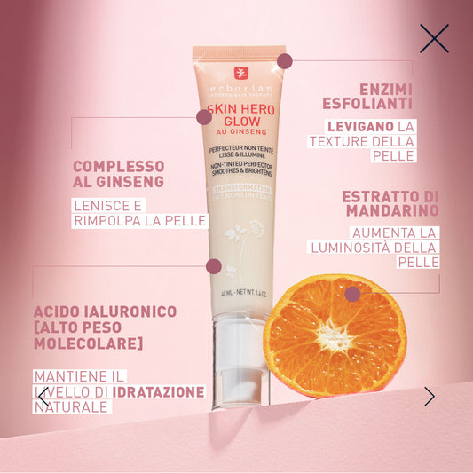 ERBORIAN Skin Hero Glow - Perfezionatore di pelle illuminante