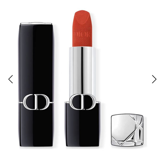 ROUGE DIOR - ROSSETTO COLORE COUTURE – FINISH VELVET E SATIN – TRATTAMENTO FLOREALE IDRATANTE – LUNGA TENUTA