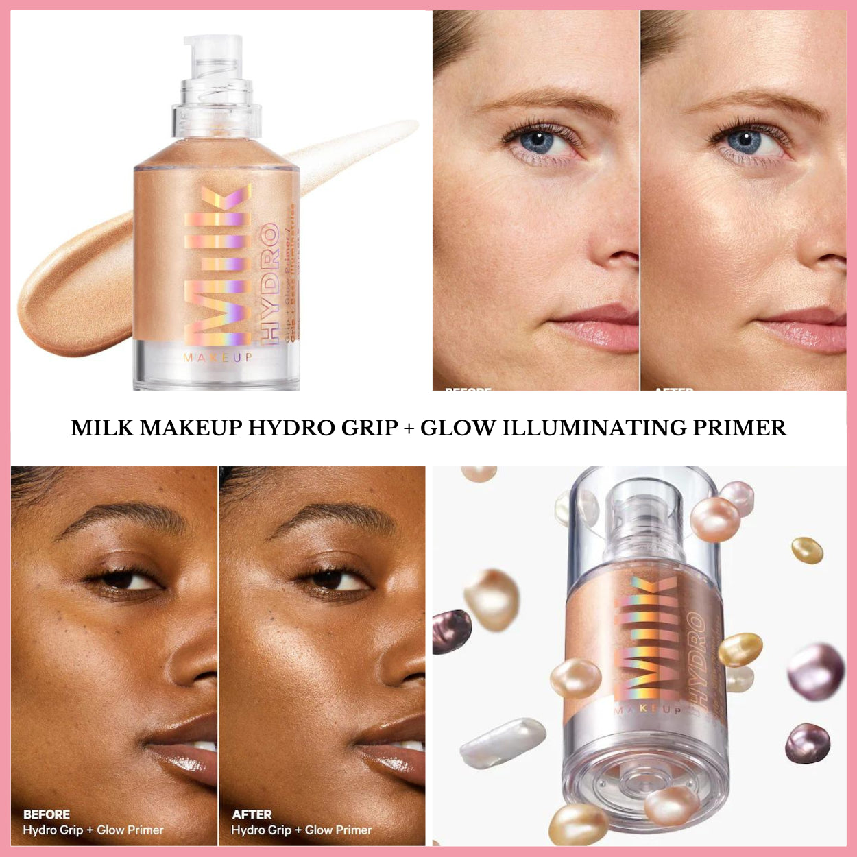 MILK MAKEUP - Hydro Grip + Glow Primer illuminating primer