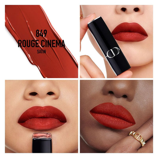 DIOR
ROUGE DIOR - ROSSETTO COLORE COUTURE – FINISH VELVET E SATIN – TRATTAMENTO FLOREALE IDRATANTE – LUNGA TENUTA