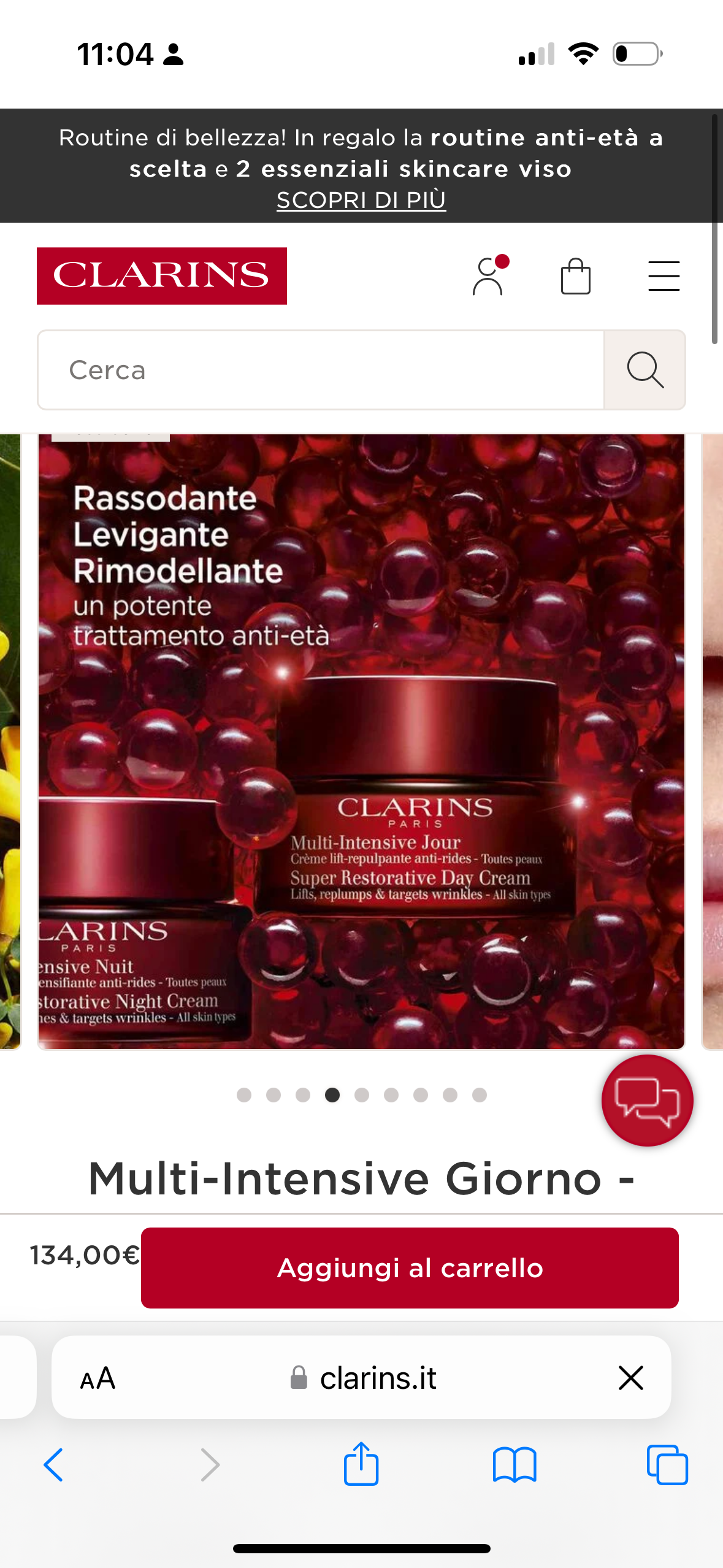 CLARINS Multi-Intensive Giorno - Tutti i tipi di pelle