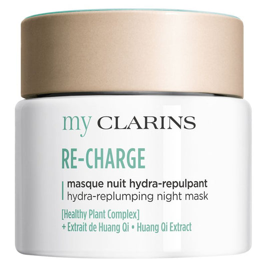 Clarins RE-CHARGE Maschera Notte Idratante Rimpolpante